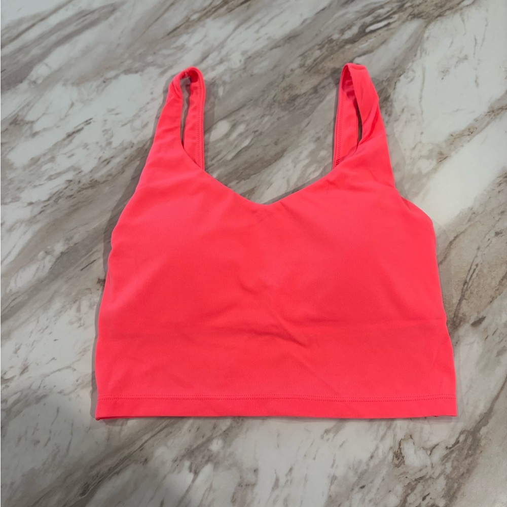 Aerie Vibrant Coral Crop Top